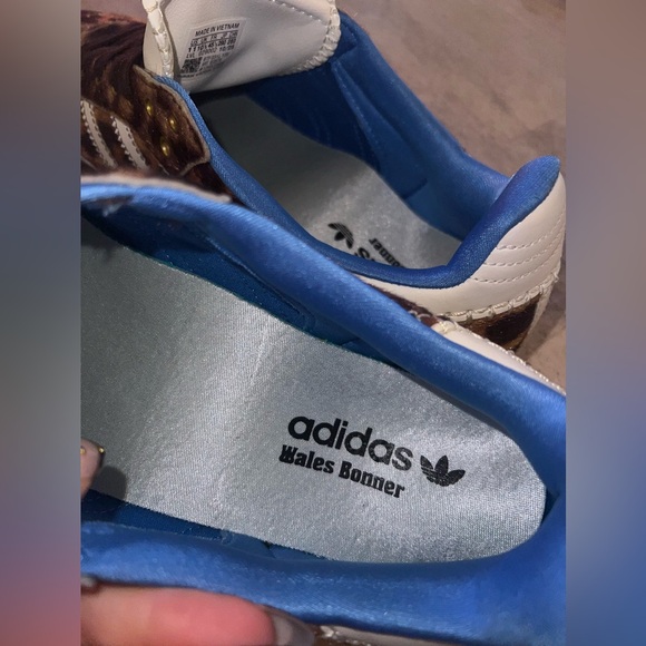 NEW Adidas Wales Bonner x Samba Leopard Pony Sneaker Shoes Men’s 11 Women 12 1/2 - Picture 6 of 11